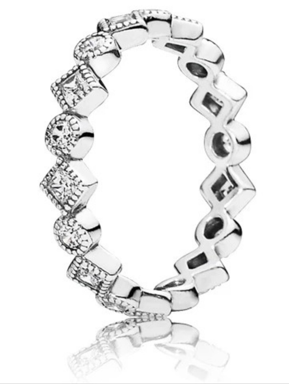 Pandora Alluring Brilliant Princess Ring